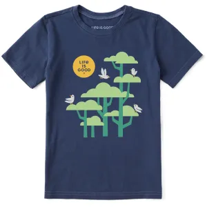 Kids Life is Good Treetop Short Sleeve Crusher Tee Life is Good