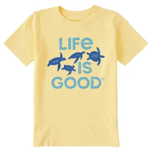 Kids Life is Good Turtles Short Sleeve Crusher Tee Life is Good