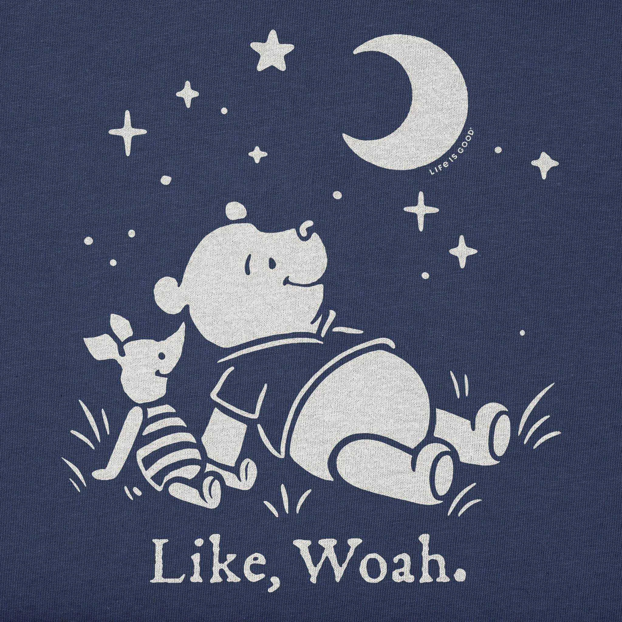 Kids Like, Woah. Short Sleeve Crusher Tee Life is Good