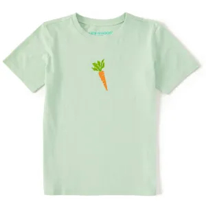 Kids Lil Carrot Short Sleeve Crusher Tee Life is Good
