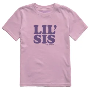 Kids Lil Sis Short Sleeve Crusher Tee Life is Good