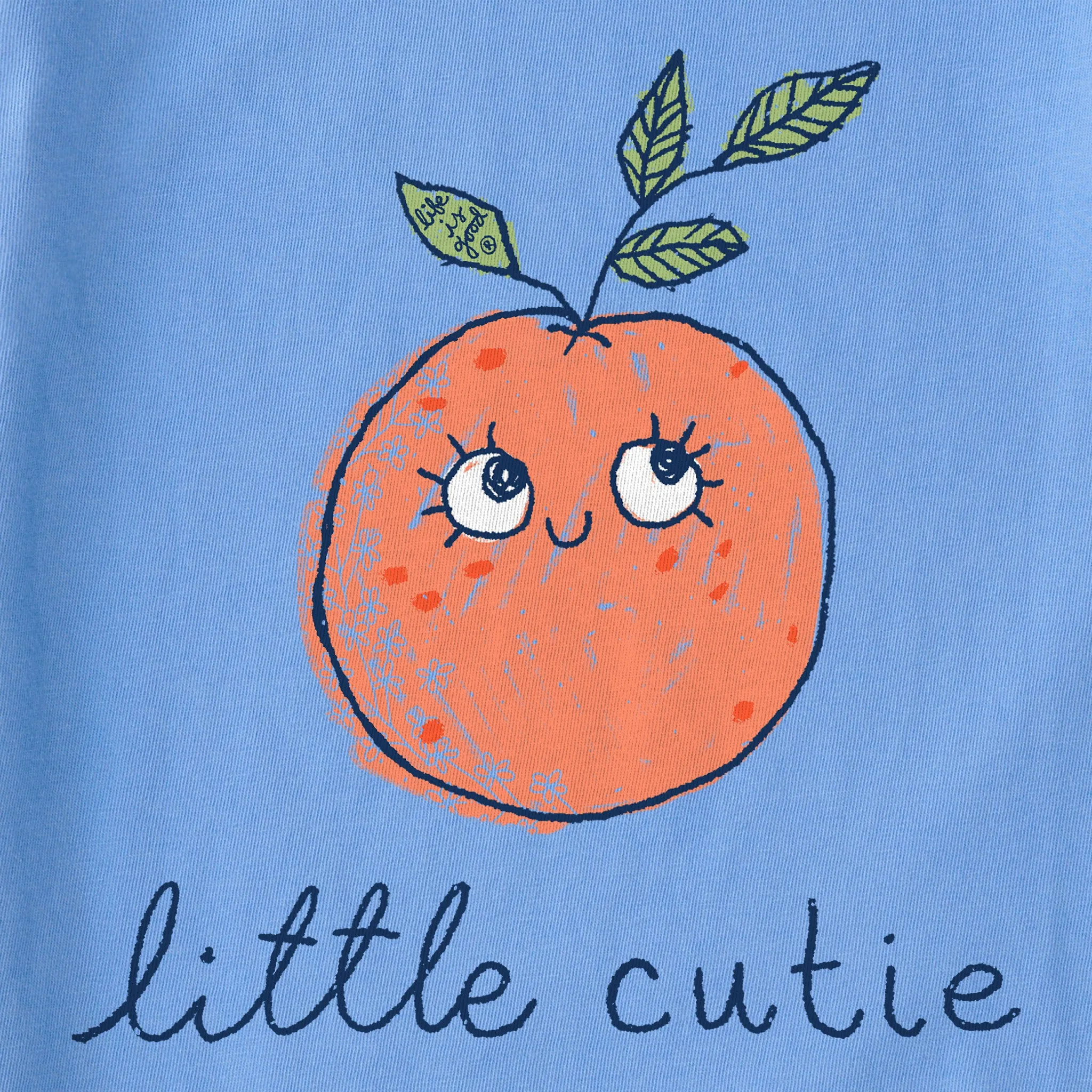 Kids Little Cutie Long Sleeve Crusher Tee Life is Good