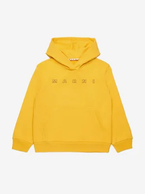 Kids Logo Hoodie in Yellow