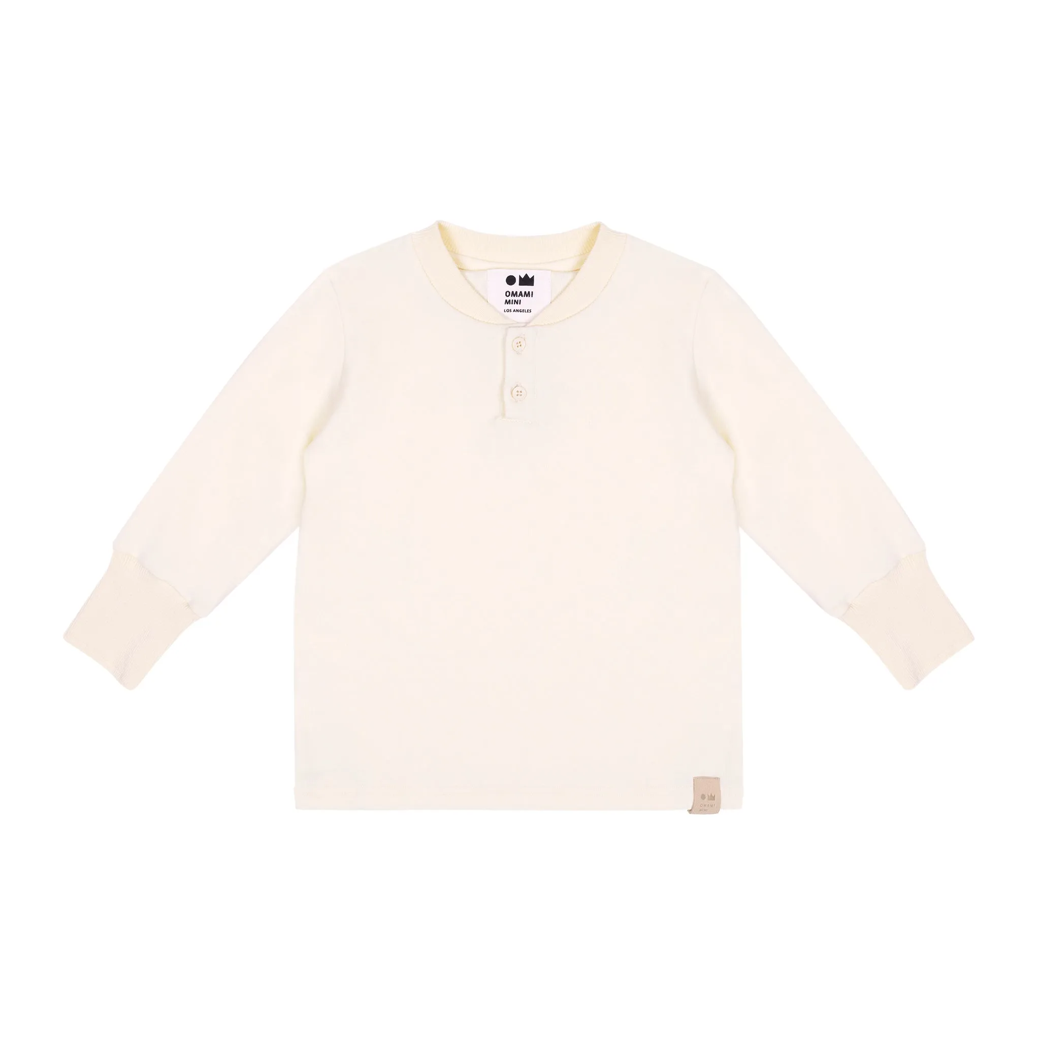 Kids Long Sleeve Henley