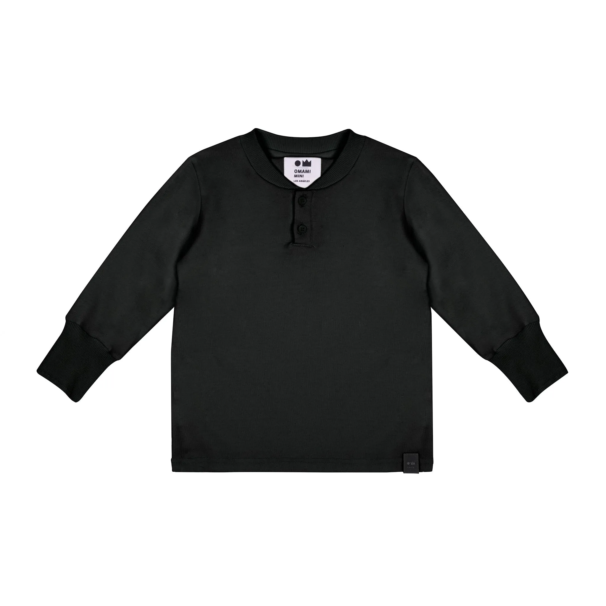 Kids Long Sleeve Jersey Henley
