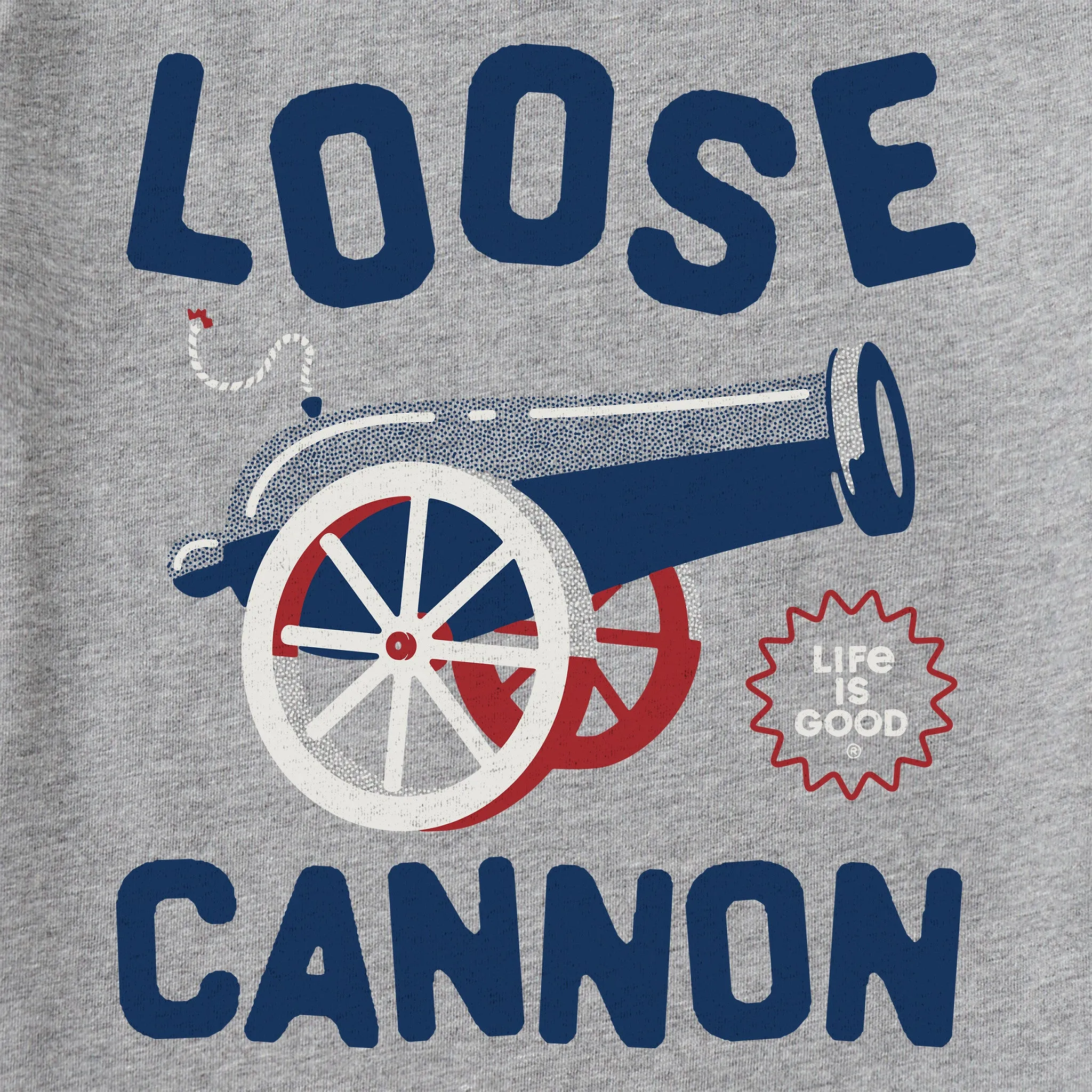 Kids Loose Cannon Short Sleeve Crusher Tee Life is Good