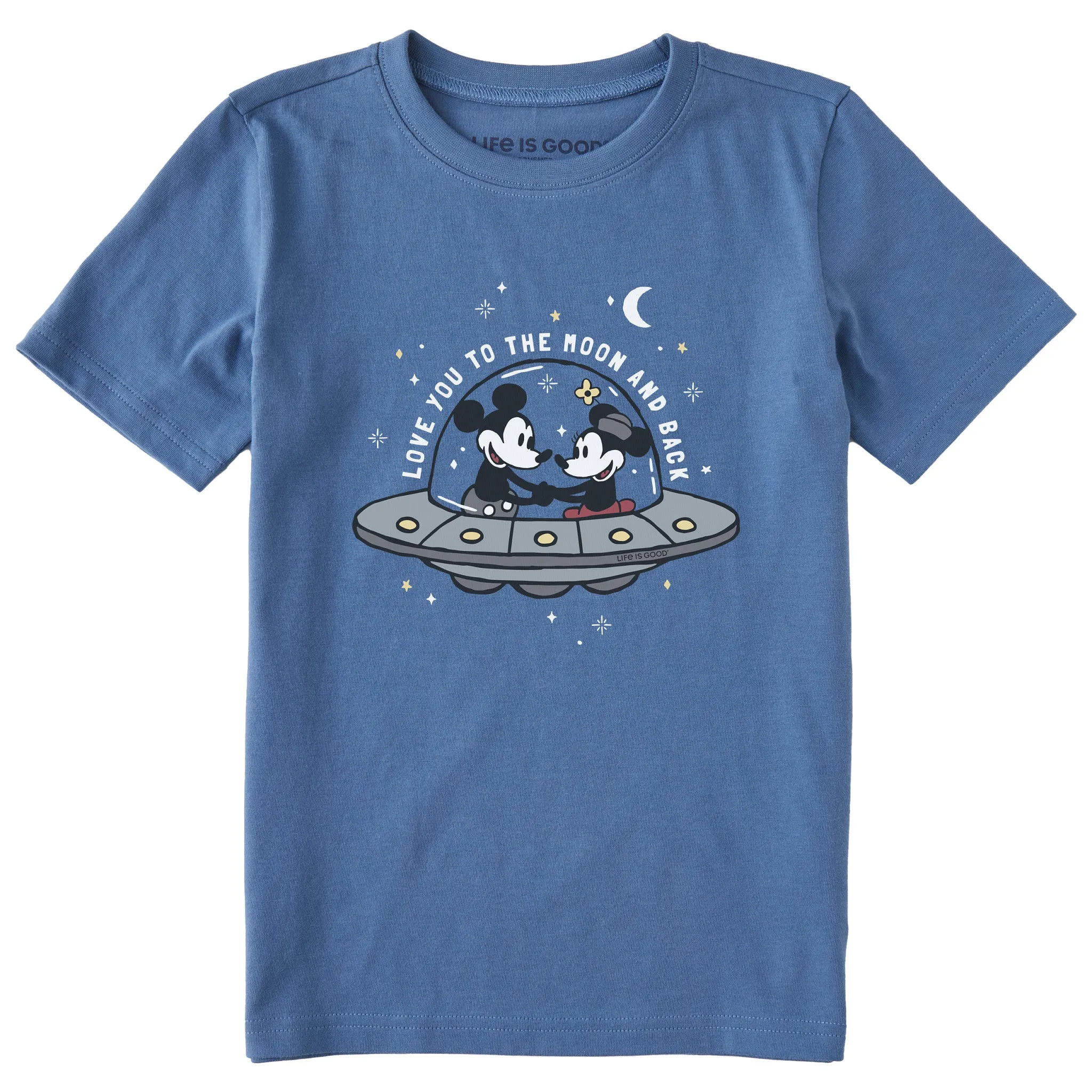 Kids Love You to the Moon and Back Short Sleeve Crusher Tee Life is Good
