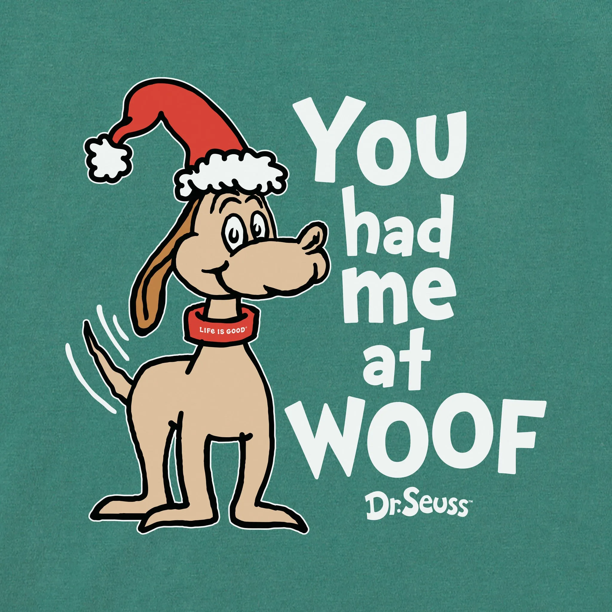 Kids Max You Had Me at Woof Short Sleeve Crusher Tee Life is Good
