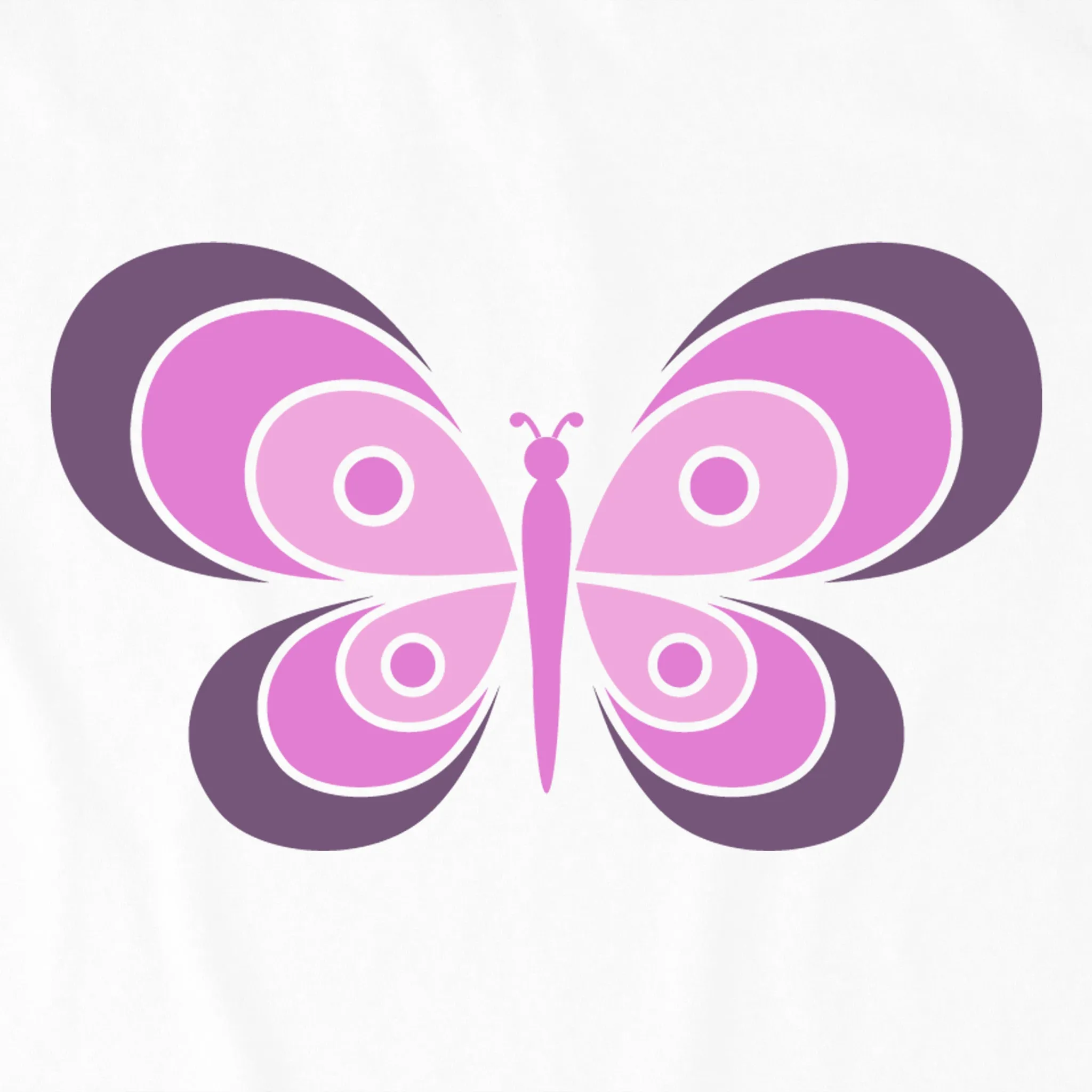 Kids Mini Butterfly Short Sleeve Crusher Tee Life is Good