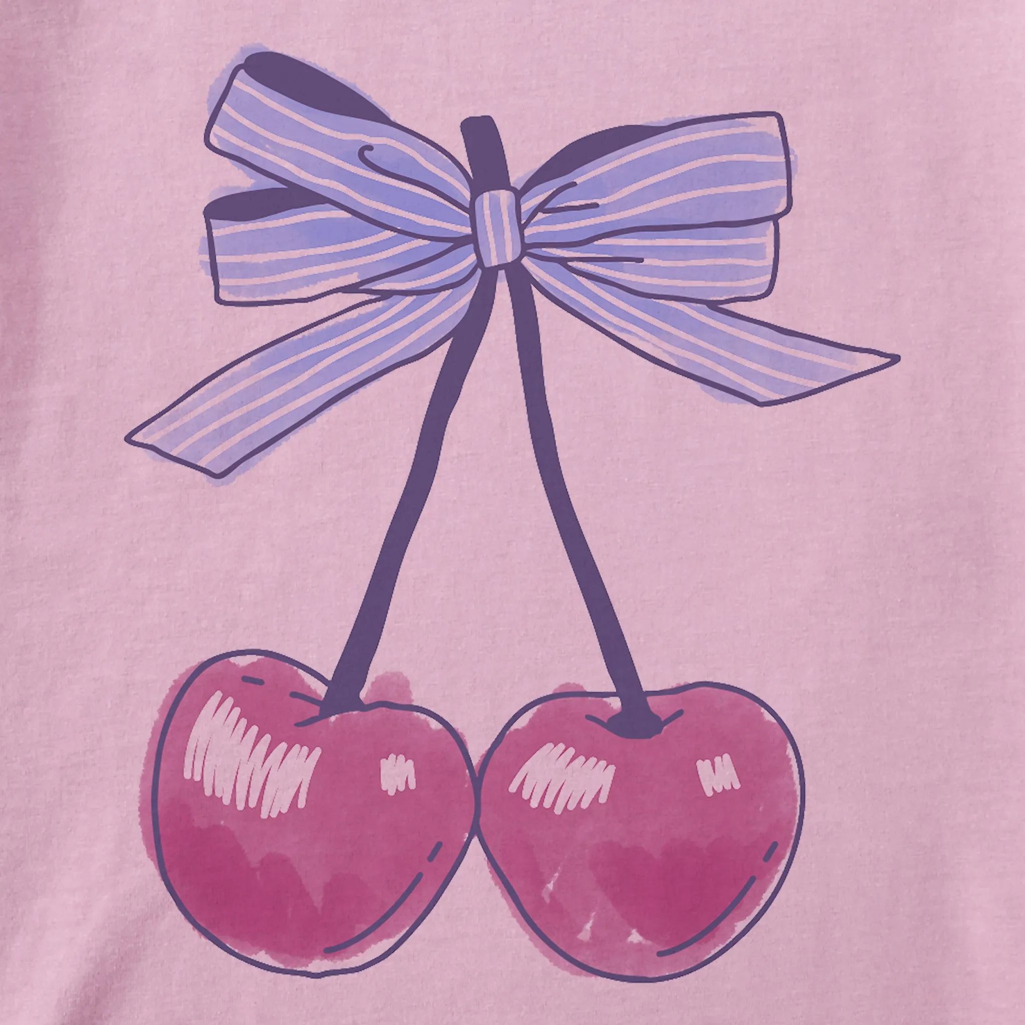 Kids Mini Cherry Pair Short Sleeve Crusher Tee Life is Good