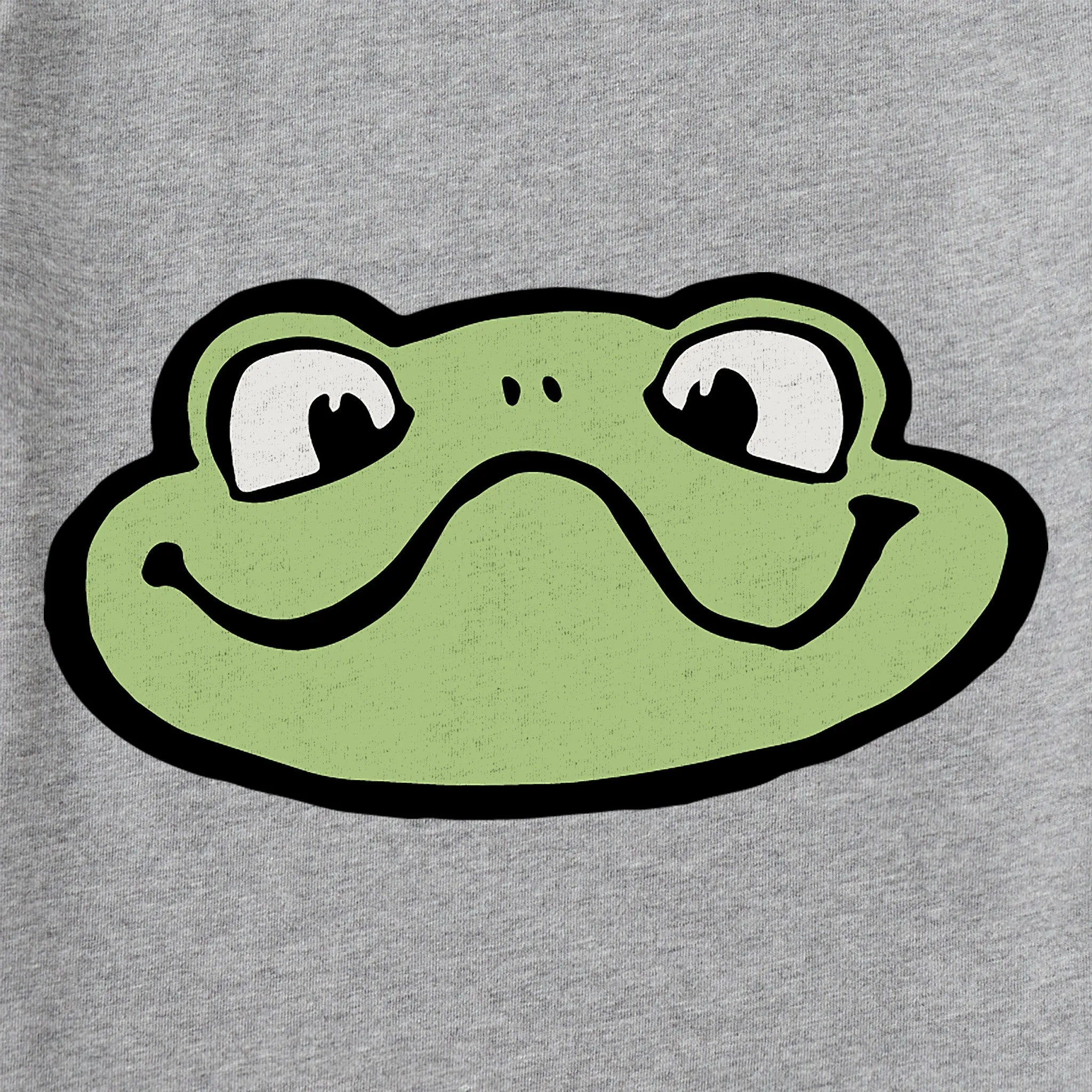 Kids Mini Frog Face Short Sleeve Crusher Tee Life is Good