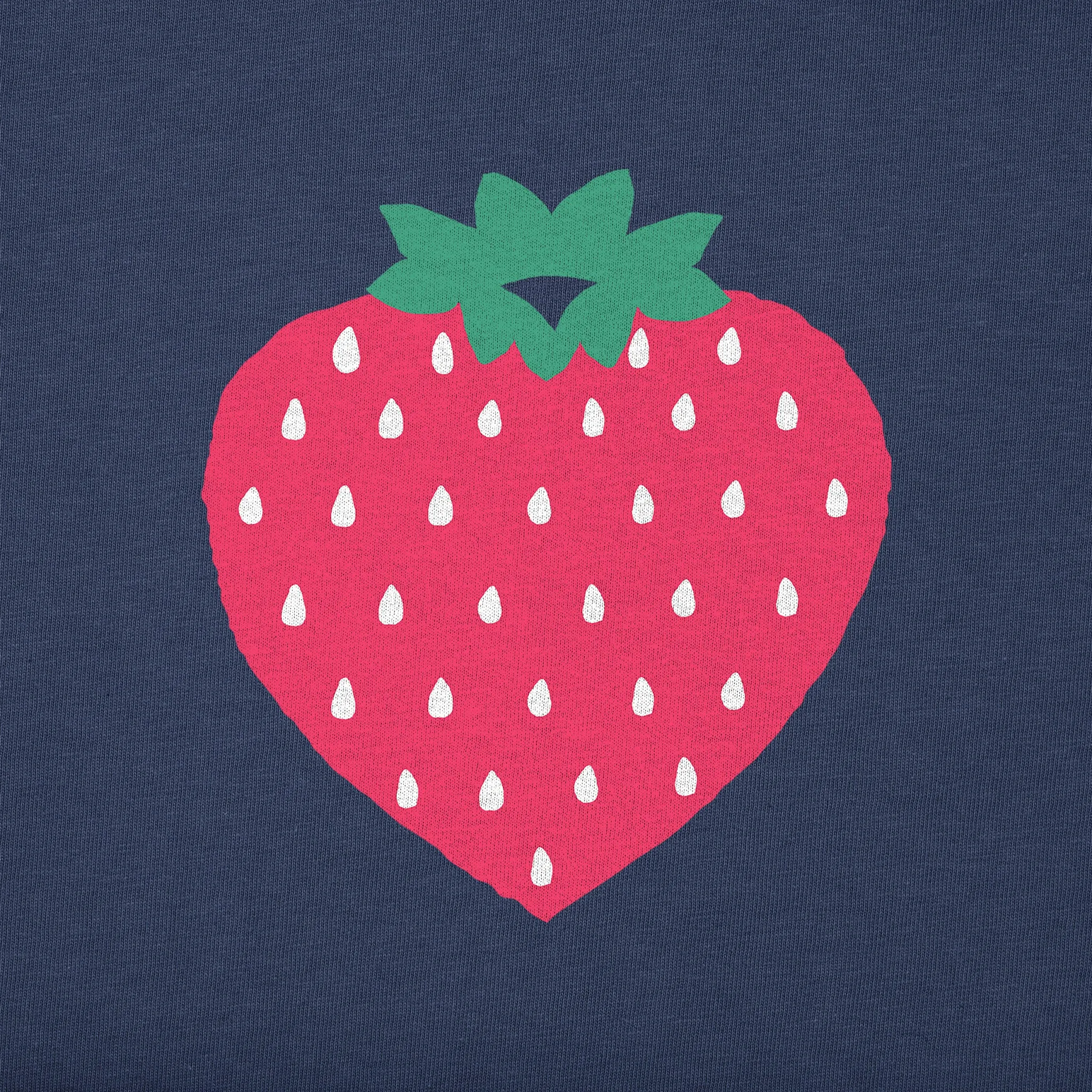 Kids Mini Strawberry Heart Short Sleeve Crusher Tee Life is Good