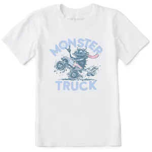 Kids Monster Truck Ride Short Sleeve Crusher Tee Life is Good