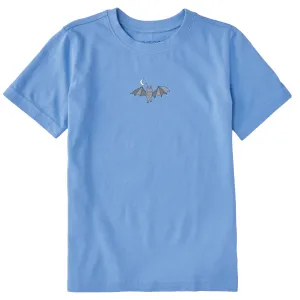 Kids Moon & Bat Short Sleeve Crusher Tee Life is Good