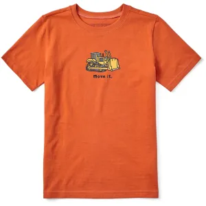 Kids Move It Earth Mover Short Sleeve Crusher Tee Life is Good