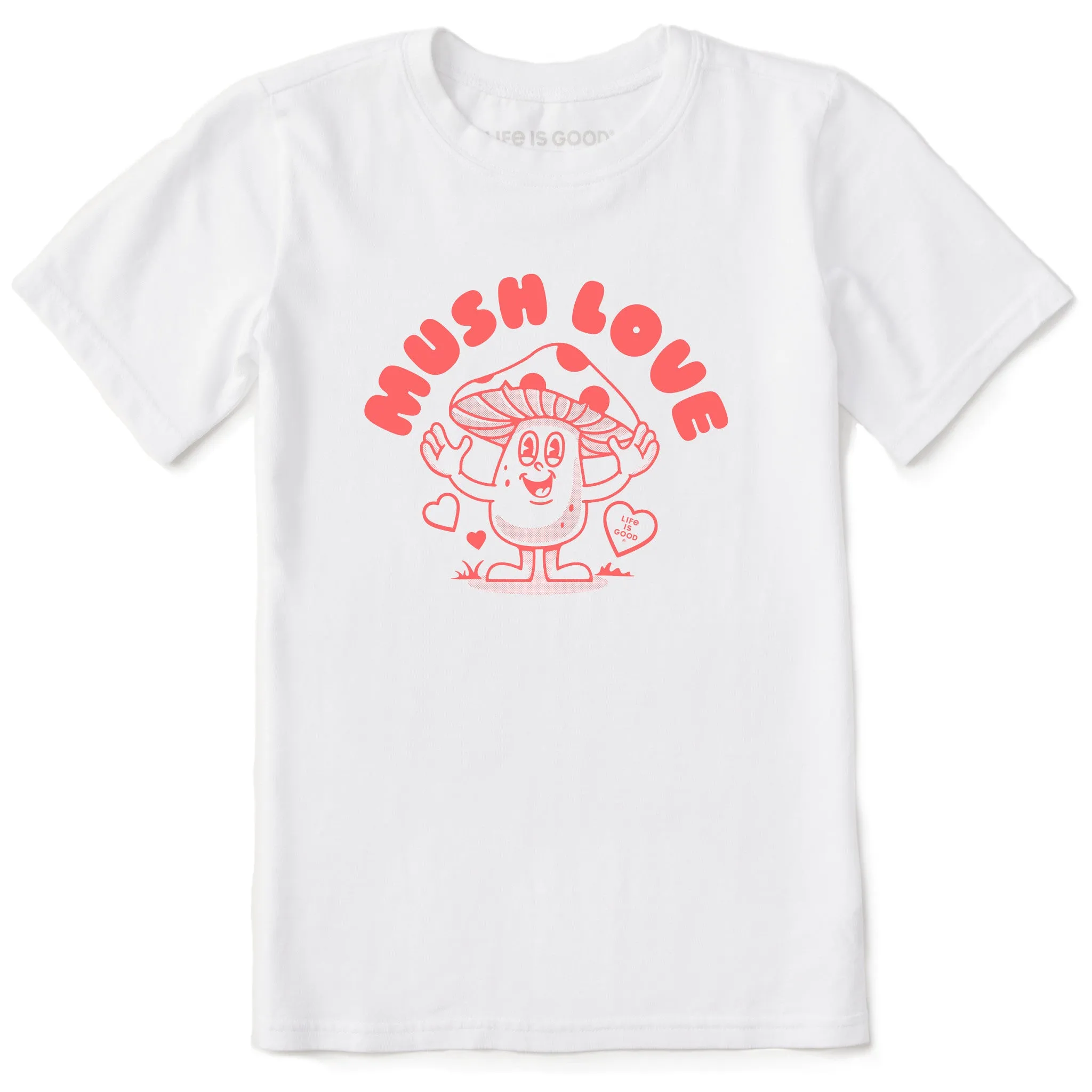 Kids Mush Love Short Sleeve Crusher Tee Life is Good