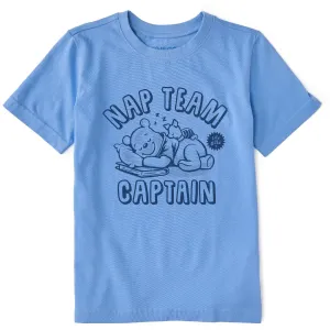 Kids Nap Team Captain Winnie Short Sleeve Crusher Tee Life is Good