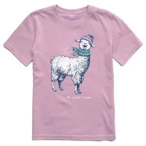 Kids No Prob-llama Short Sleeve Crusher Tee Life is Good