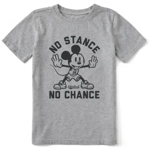 Kids No Stance No Chance Short Sleeve Crusher Tee Life is Good