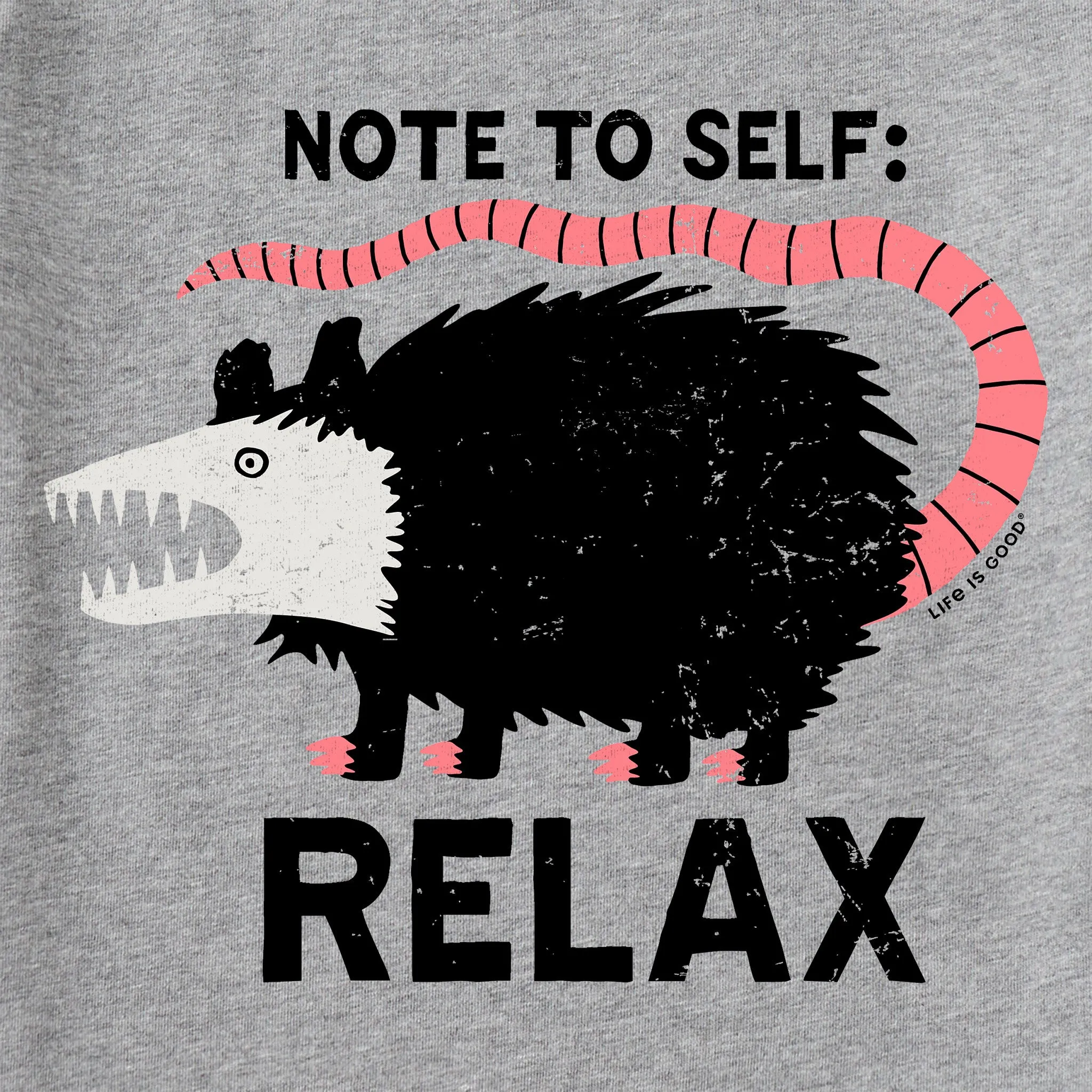 Kids Note to Self: Relax Short Sleeve Crusher Tee Life is Good