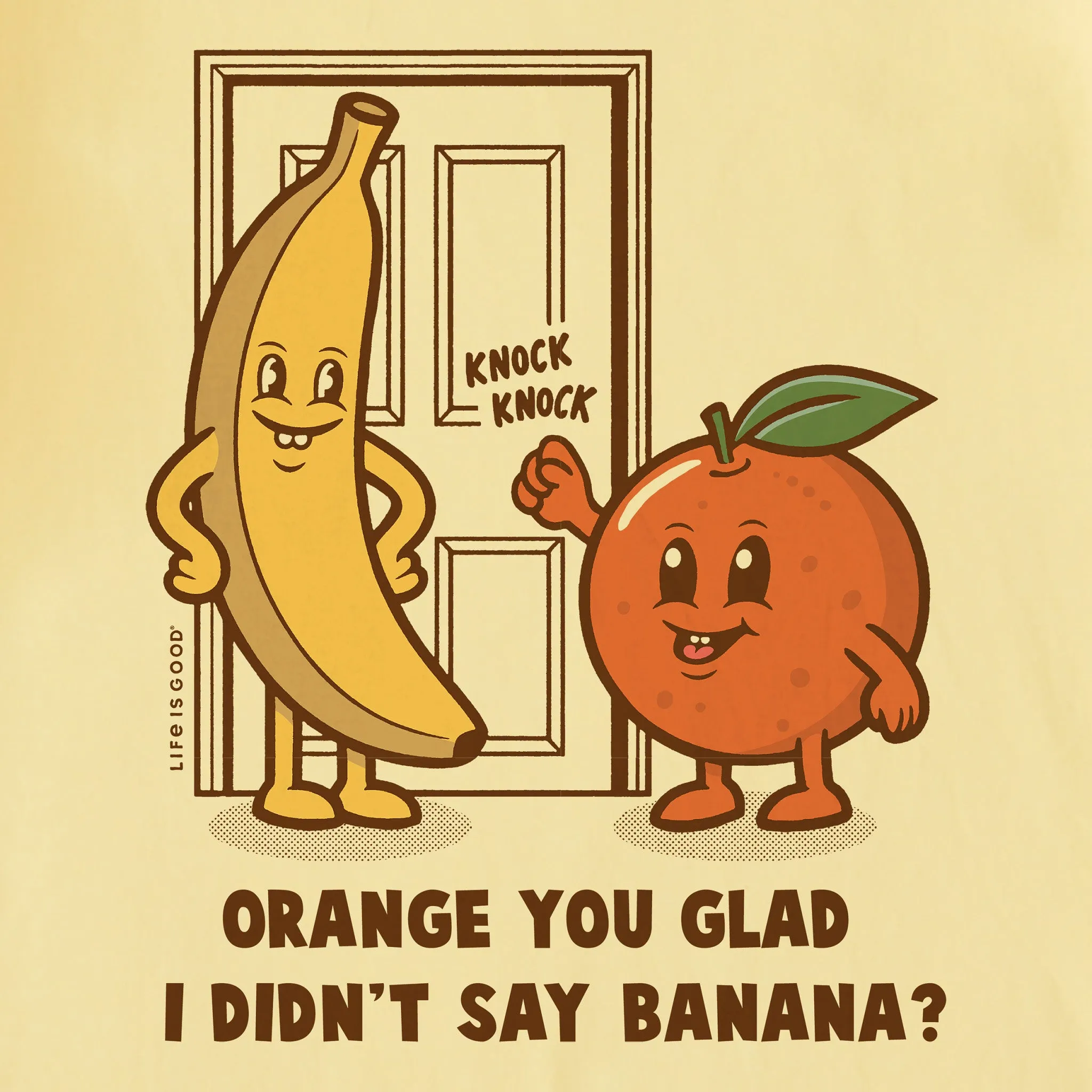 Kids Orange You Glad Short Sleeve Crusher Tee Life is Good