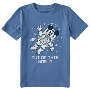 Kids Out of this World Space Willie Short Sleeve Crusher Tee Life is Good