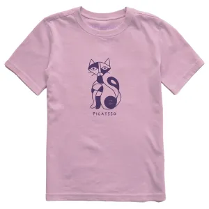 Kids Picatsso Abstract Short Sleeve Crusher Tee Life is Good