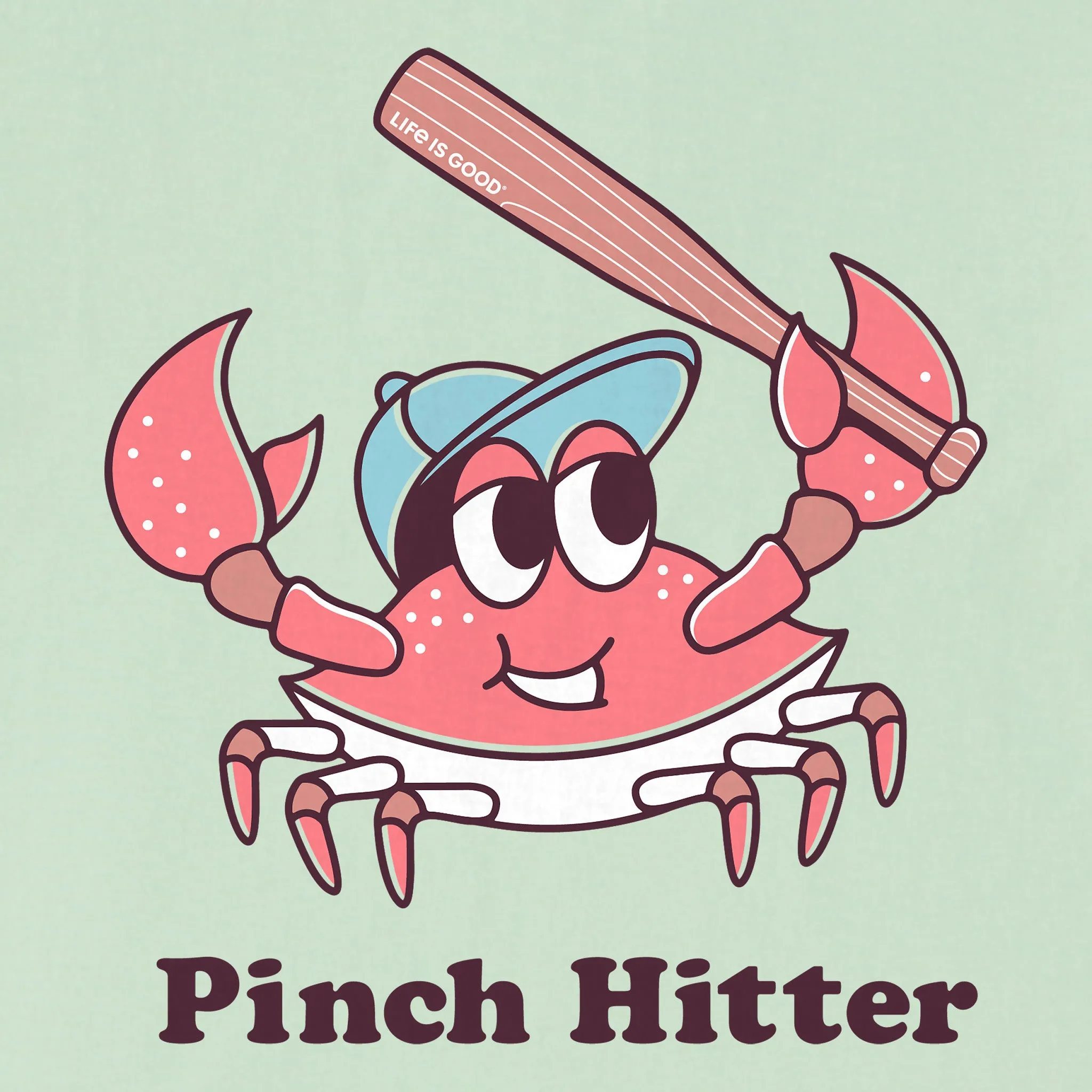 Kids Pinch Hitter Short Sleeve Crusher Tee Life is Good