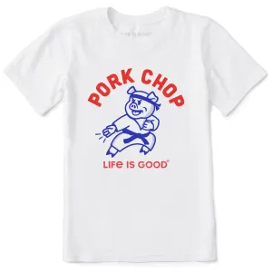 Kids Pork Chop Short Sleeve Crusher Tee Life is Good