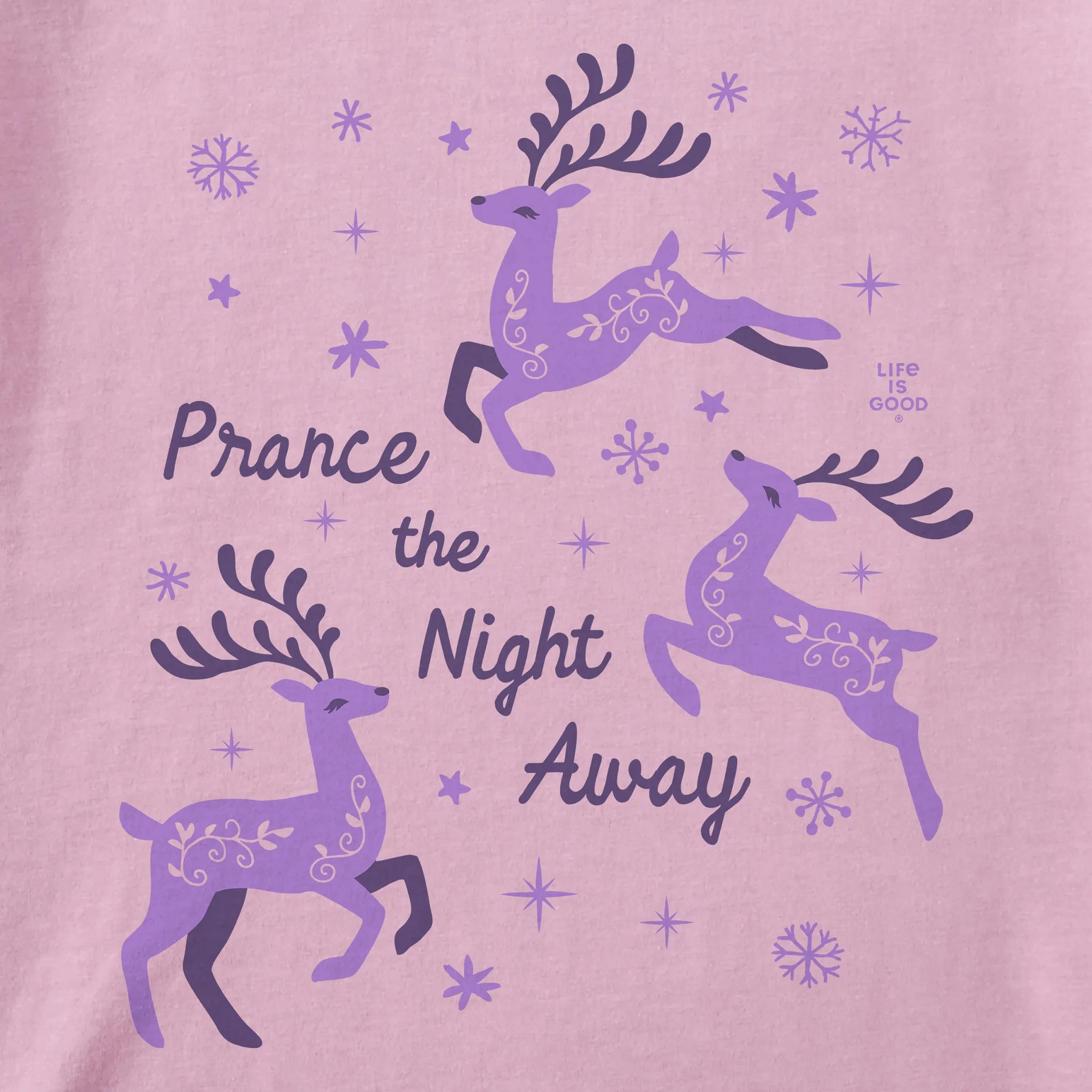 Kids Prance the Night Away Short Sleeve Crusher Tee Life is Good