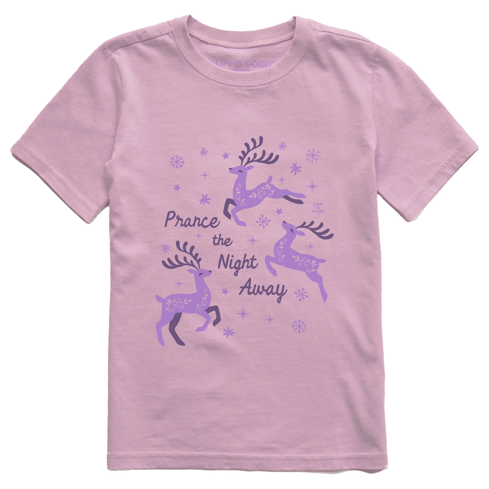 Kids Prance the Night Away Short Sleeve Crusher Tee Life is Good