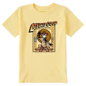 Kids Raider Jake Short Sleeve Crusher Tee Life is Good
