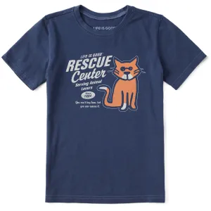 Kids Rescue Center Al Short Sleeve Crusher Tee Life is Good