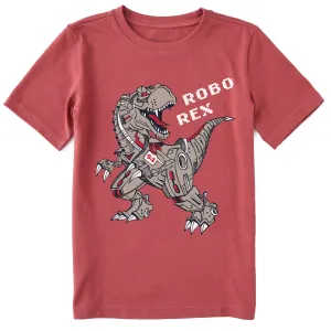 Kids Robo Rex Short Sleeve Crusher Tee Life is Good
