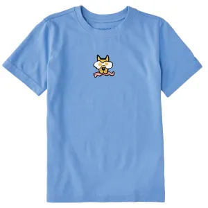 Kids Rocket Eggs and Bakey Mini Short Sleeve Crusher Tee Life is Good