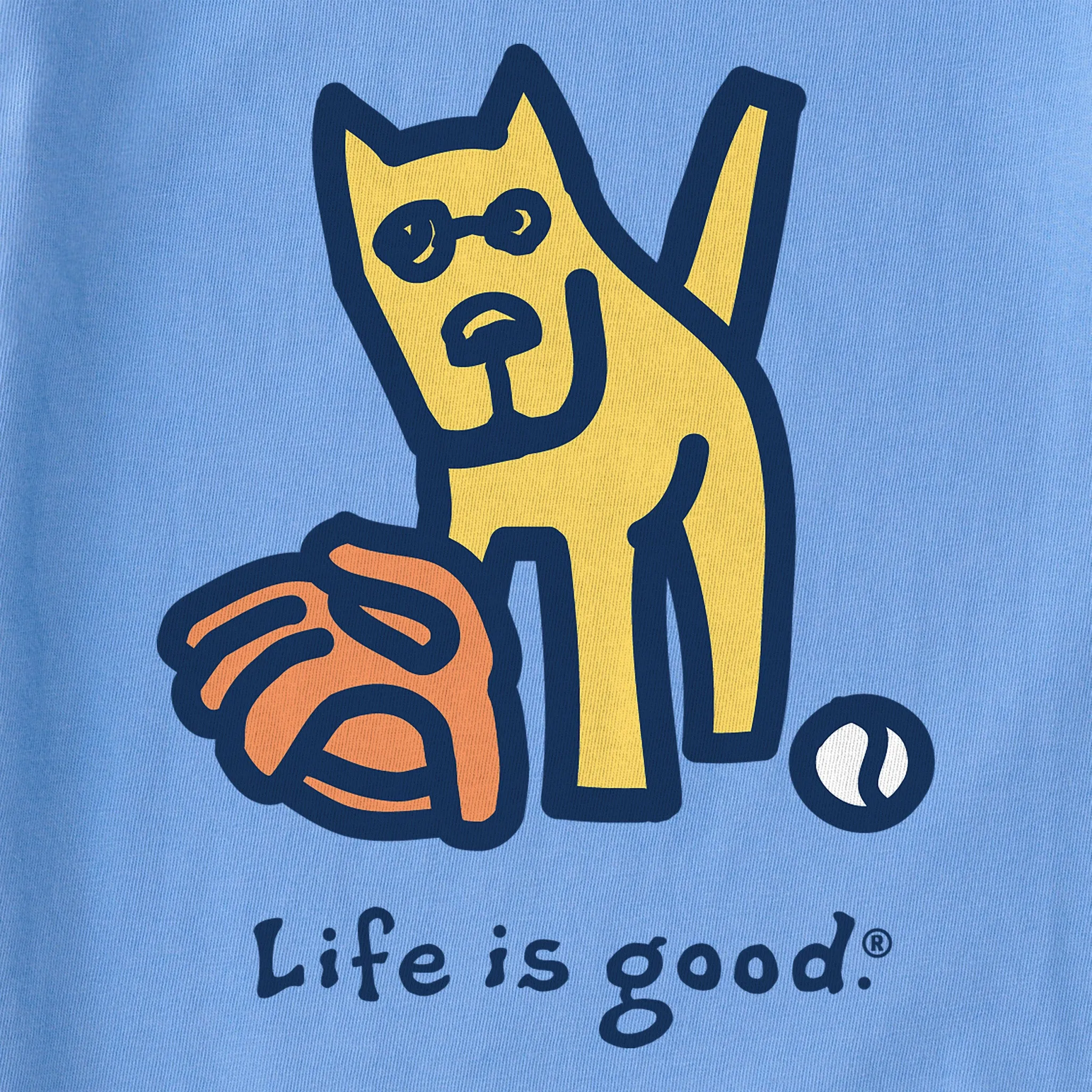 Kids Rocket Glove Short Sleeve Crusher Tee Life is Good