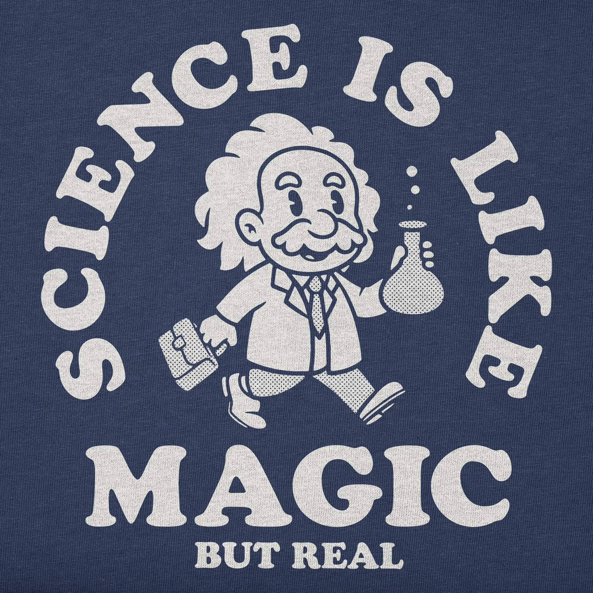Kids Science is Like Magic Short Sleeve Crusher Tee Life is Good