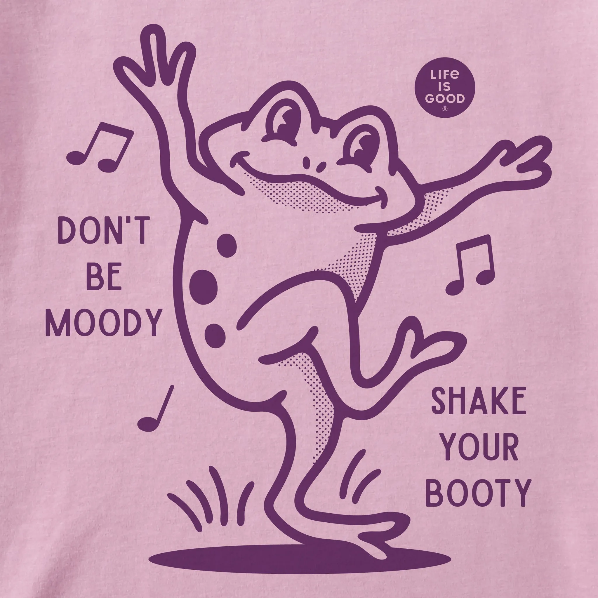 Kids Shake Your Booty Frog Short Sleeve Crusher Tee Life is Good