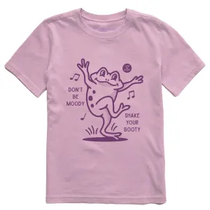 Kids Shake Your Booty Frog Short Sleeve Crusher Tee Life is Good
