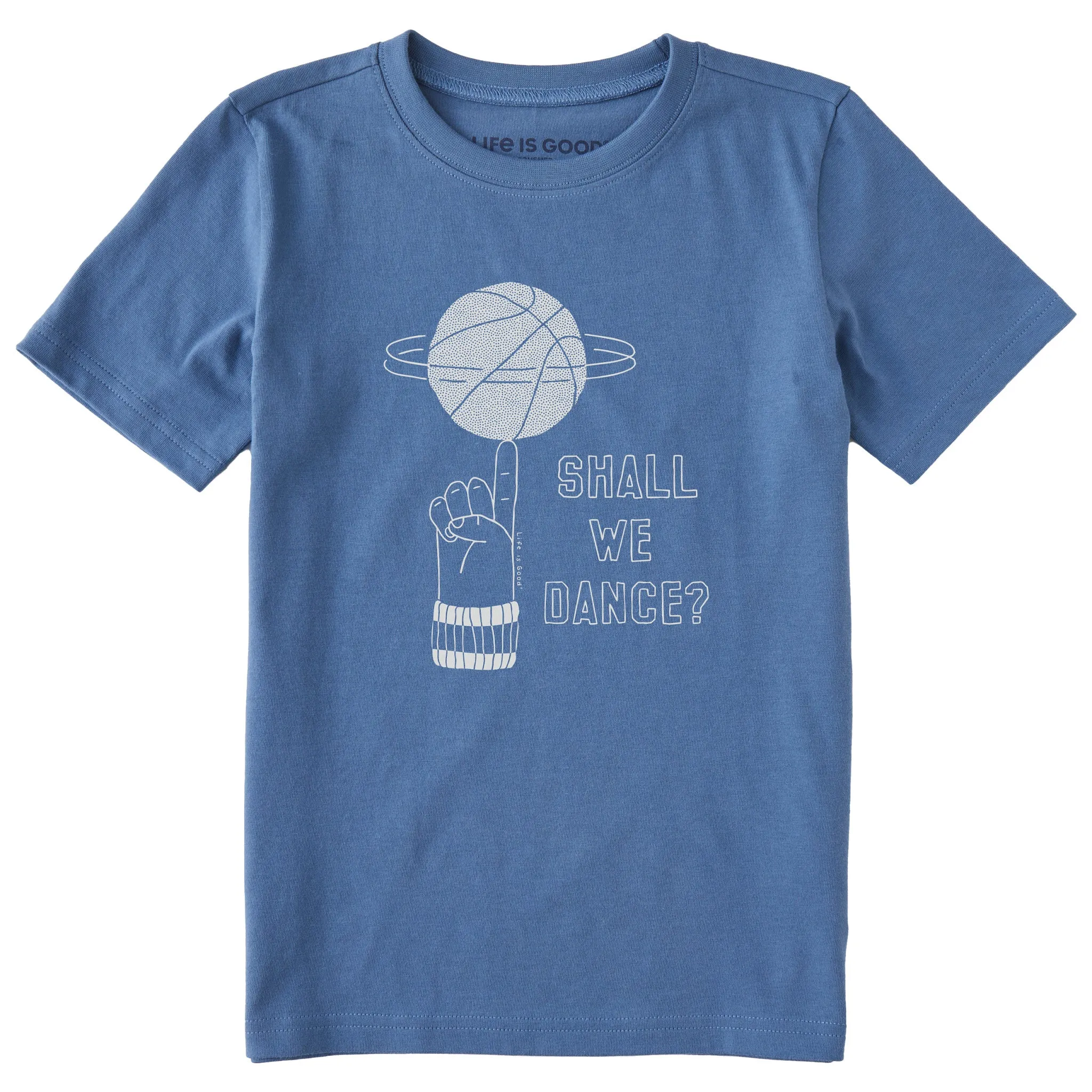 Kids Shall We Dance Short Sleeve Crusher Tee Life is Good
