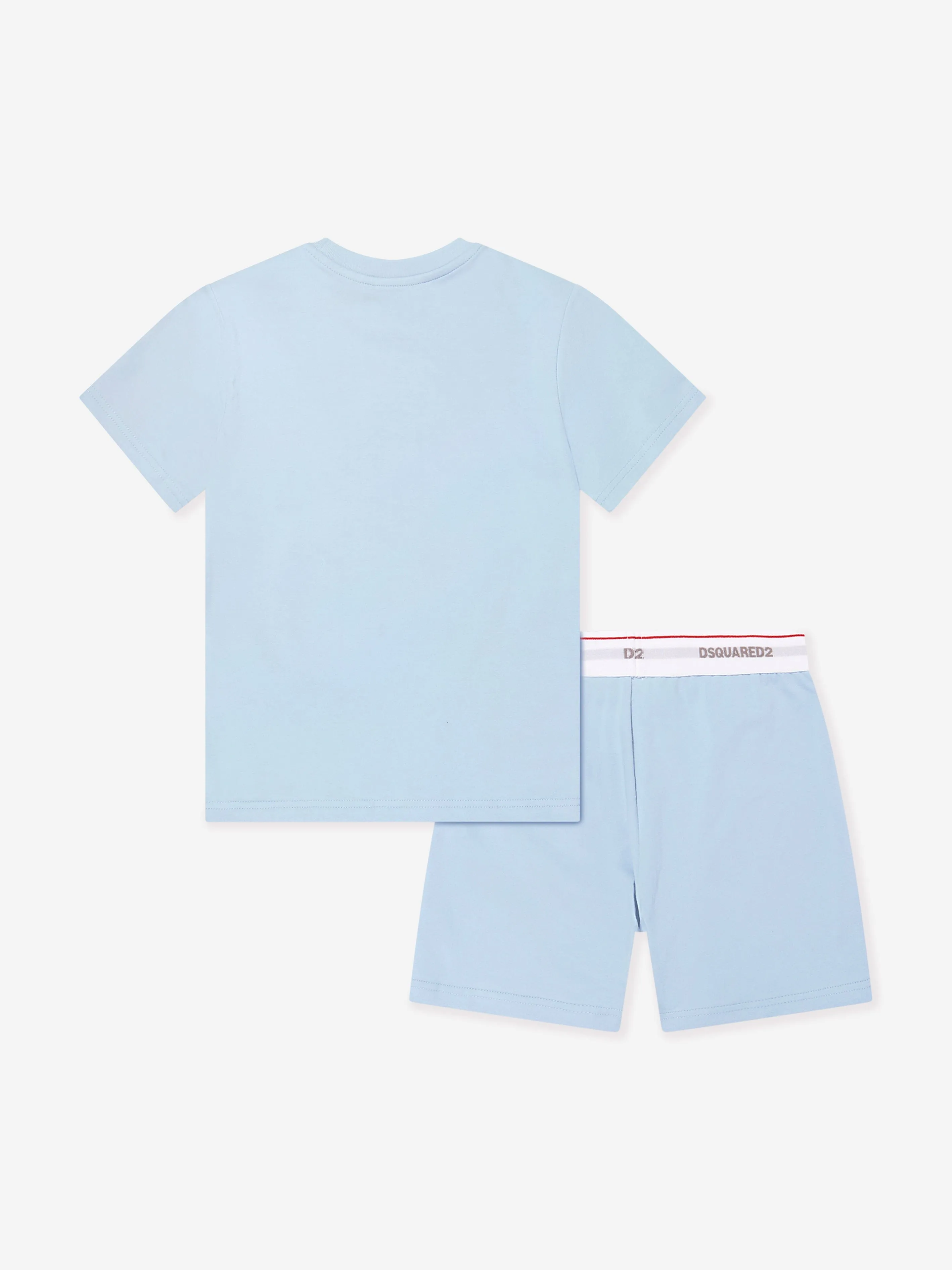 Kids Short Pyjama Set in Blue
