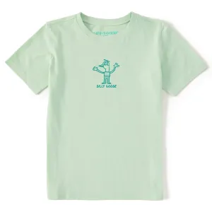 Kids Silly Goose in Hat Short Sleeve Crusher Tee Life is Good