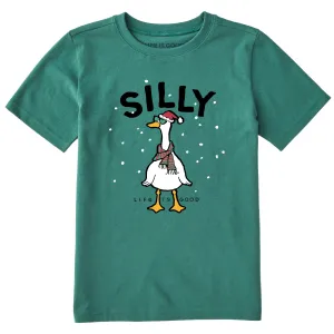 Kids Silly Goose Short Sleeve Crusher Tee Life is Good