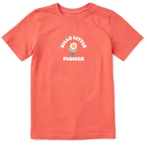 Kids Silly Little Flower Short Sleeve Crusher Tee Life is Good
