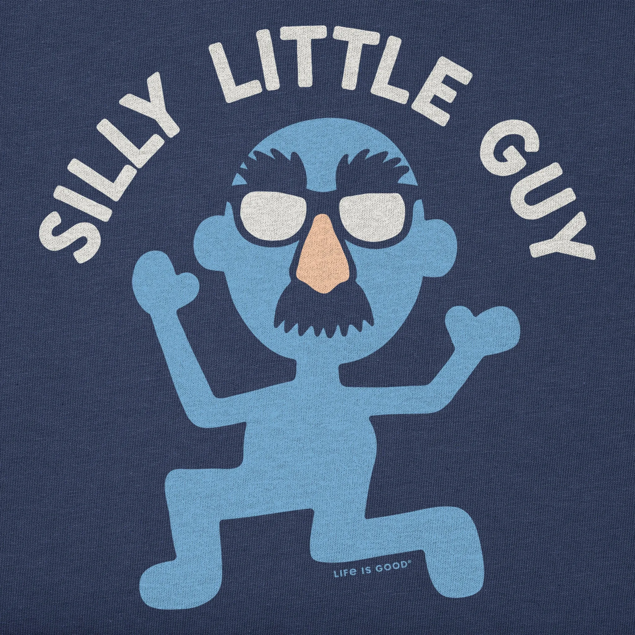 Kids Silly Little Guy Short Sleeve Crusher Tee Life is Good
