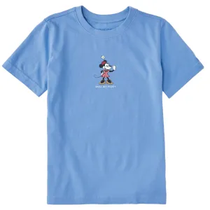 Kids Small But Mighty Short Sleeve Crusher Tee Life is Good