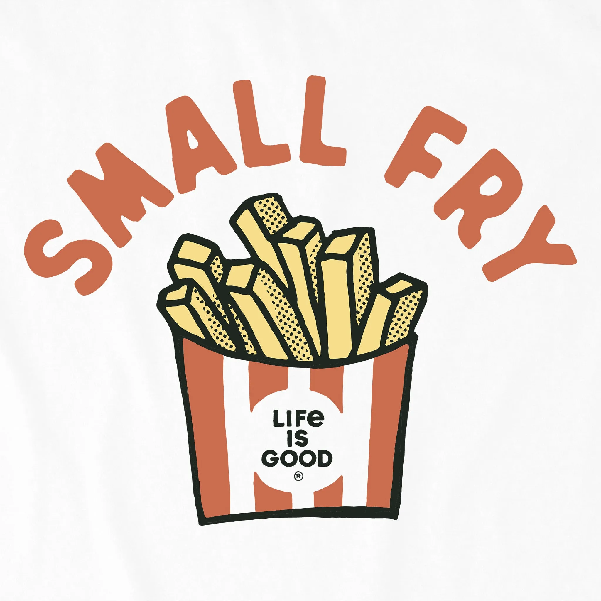 Kids Small Fry Short Sleeve Crusher Tee Life is Good