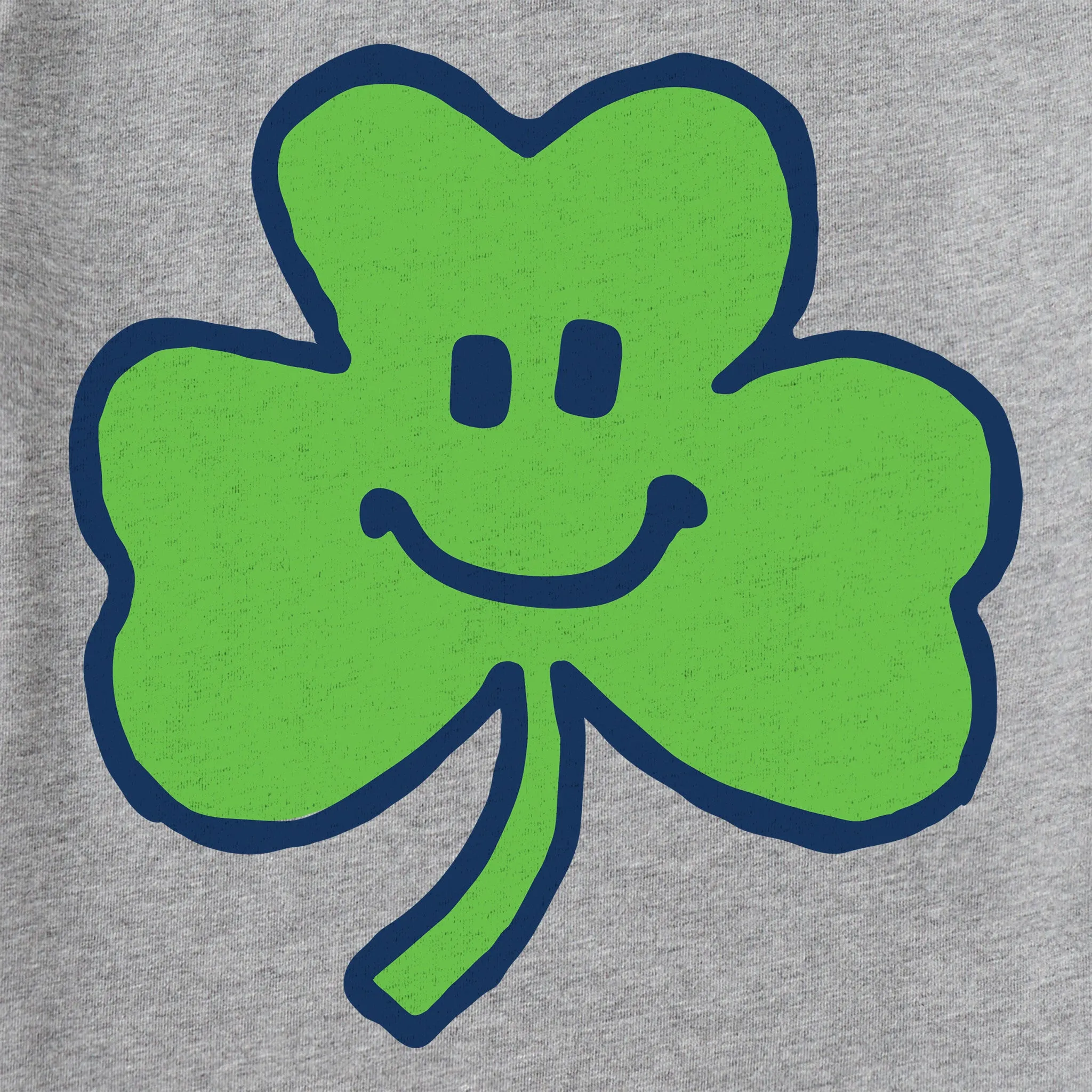 Kids Smile Clover Short Sleeve Crusher Tee Life is Good