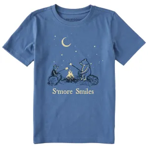 Kids S'more Smiles Winnie Short Sleeve Crusher Tee Life is Good