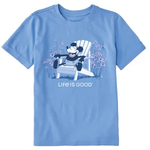 Kids Steamboat Will Adirondack Short Sleeve Crusher Tee Life is Good